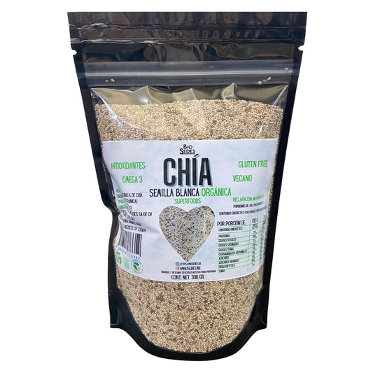 BIOSEDES semilla de chía blanca orgánica 300 gr