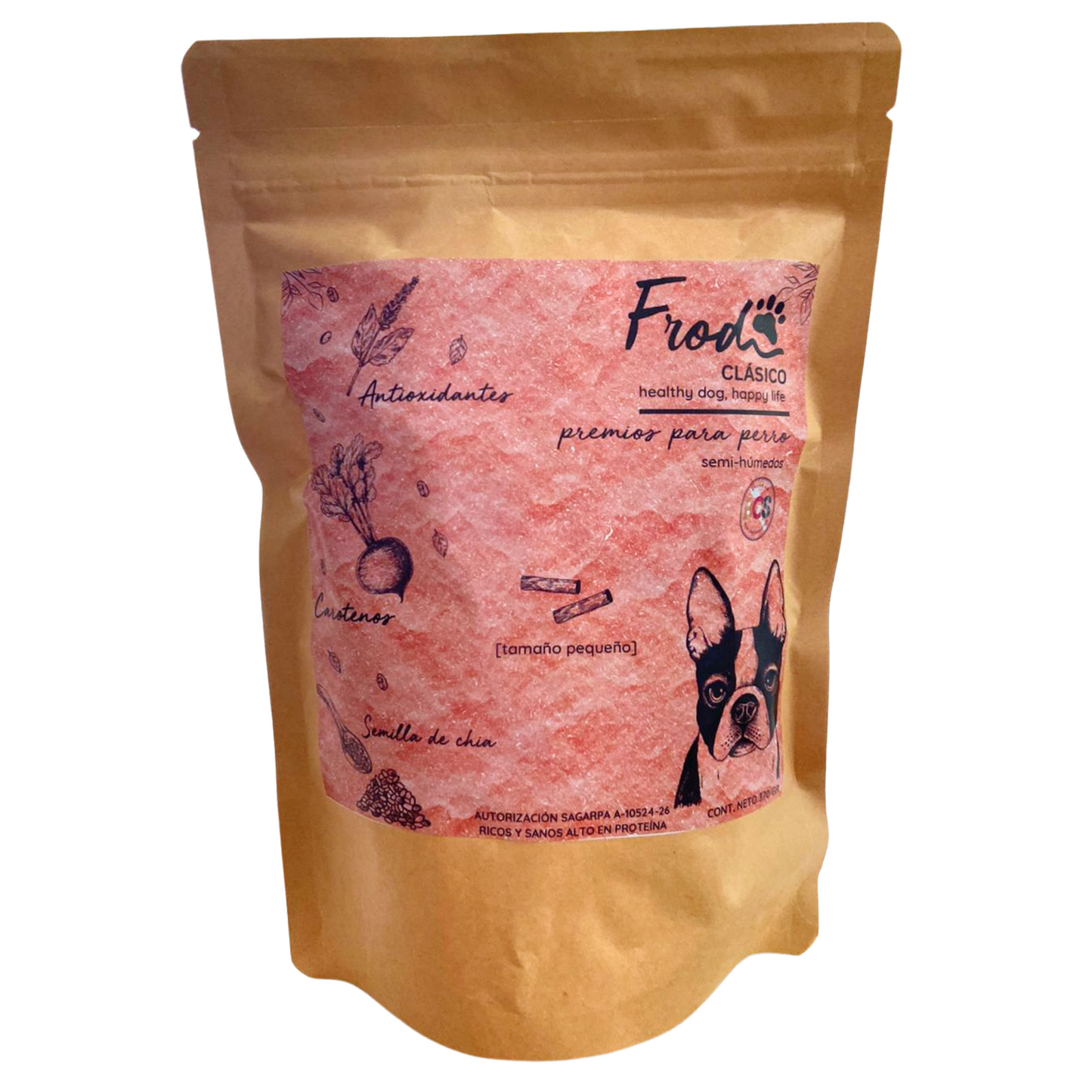 FROD clásico 370 gr - premios funcionales semi-húmedos
